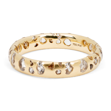 White Confetti Ring - Made to Order